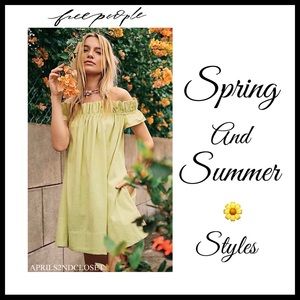 FREE PEOPLE BOHO STYLES SPRING AND SUMMER A2C